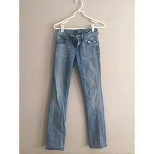 7 for all Mankind straight leg jeans size 26